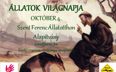ÁLLATOK VILÁGNAPJA – 2019.10. 04.
